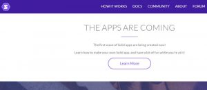Die Community arbeitet an Solid-Apps