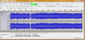 Ganze LP-Seite bearbeiten mit Audacity
