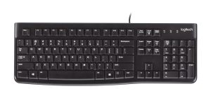 Keyboard Logitech Business K120 USB Black Slim