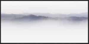 Mountain Tops, Appalachia - Canvas Gallery Black