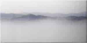 Mountain Tops, Appalachia - Unframed Canvas Unframed Canvas