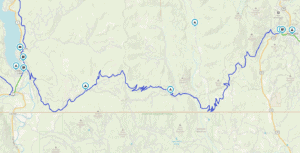 Old Cascade Highway Map