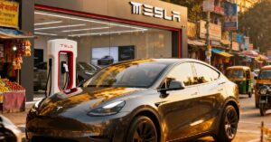 tesla model y india
