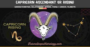 Capricorn Rising or Ascendant (Tula Lagna): characteristics, relationship, spouse or partner, family, career, planets