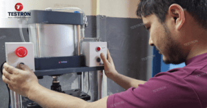 Pneumatic Punching Machine Installed at Stoncor Middle East LLC