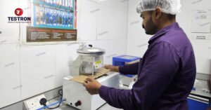 TT-NP1 Bursting Strength Tester installed at Romana Water Industries