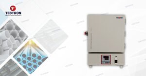 Ash furnace used in plastic and pipe testing laboratory in the USA