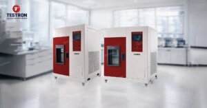 Energy-efficient benchtop environmental test chamber for laboratory testing in the UK