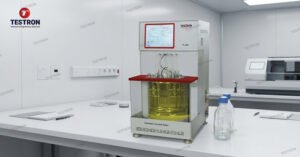 Oil viscosity tester for petroleum laboratory testing in Finland