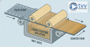 Wet gate film process