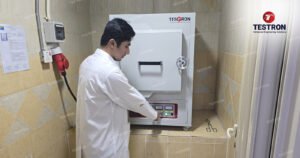 High Temperature Muffle Furnace is being installed in the Al Hoty Stanger Ltd Co Saudi Arabia