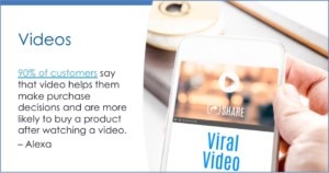 Video marketing