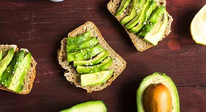 avocado on bread