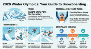 2026 Winter Olympics Snowboarding Schedule
