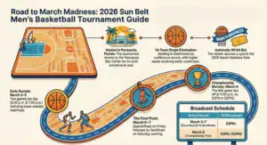 2026 Sun Belt Tournament Schedule