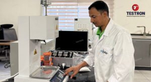 Testron's material testing equipment is installed at Okplast Sarl Congo