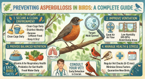 How to Prevent Aspergillosis in Birds at Home Safely