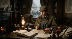 Private investigation work in Massachusetts, inspired by the real Sherlock Holmes