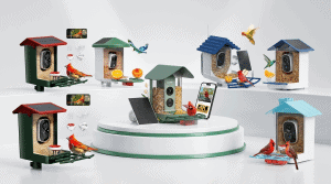 Bird Feeder With Solar Camera