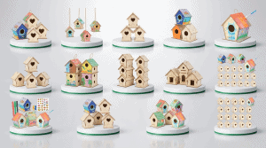 Bulk Bird Houses