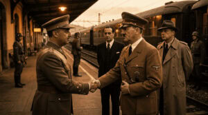 Encuentro de Franco y Hitler en Hendaya en 1940