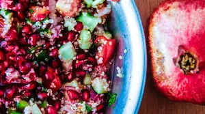 pomegranate seeds