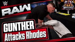 GUNTHER Destroys Cody Rhodes On Raw