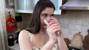 While He Worked From Home My Neighbor Railled Me In The Kitchen