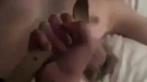 Collared girl gets a slap