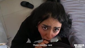 DIDN’T HAVE MONEY TO PAY MY RENT SO I LET MY LANDLORD CREAMPIE MY ASSHOLE LIKE A SLUT