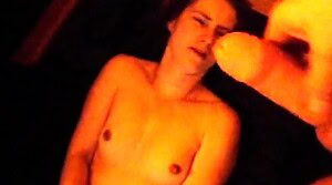 Naked Mom Humiliated by Dick on Face