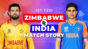 India vs Zimbabwe 1st T20I