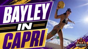 Bayley Enjoys Capri Break During WWE Tour