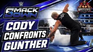 Cody Rhodes Confronts Gunther on SmackDown