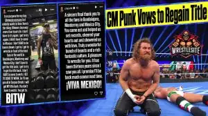 CM Punk Vows to Regain WWE Championship