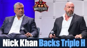 Nick Khan Calls Triple H Wrestling’s Best Creative Mind