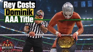 Rey Mysterio Costs Dominik AAA Mega Championship
