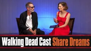 The Walking Dead cast discusses exhausting filming schedules and George’s unusual headless zombie dream