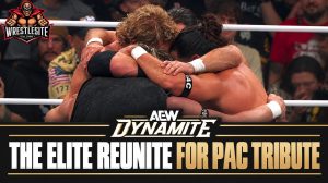 The Elite Reunite During AEW Tribute to PAC