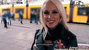 Nemtoaica Blonda Curva Escorta De Lux Luata La Apartament De Un Client Pentru Futai