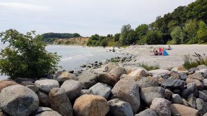 Steilküste in Grömitz