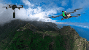 Vuelo de dron fpv 360