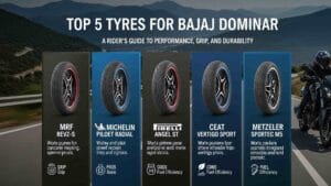 Bajaj Dominar tyres