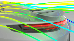 free CFD demo image of car