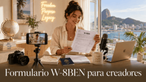 Formulario W-8BEN para creadores