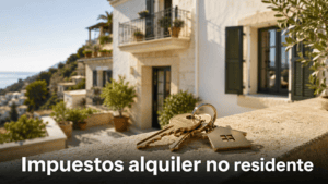 Impuestos alquiler no residente