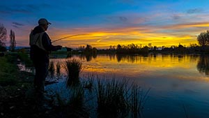 Stage initiation pêche à la mouche en réservoir - DIPTERIA guide pêche mouche