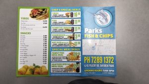 Parks Fish and Chips — fish and chip shop in Davoren Park, South Australia