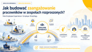 Jak budować zaangażowanie pracowników w zespołach rozproszonych – rola Employee Experience, retencji i Employer Brandingu