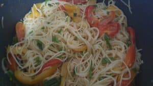 quick curry noodles.